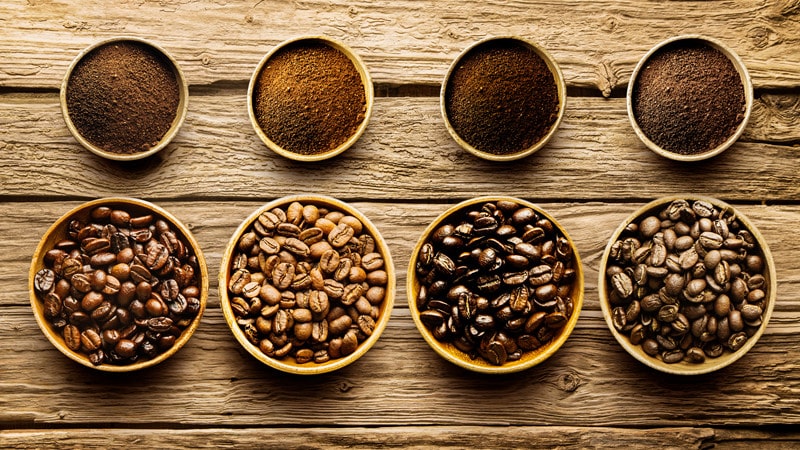 Flavors in 1kg Coffee Bean Varieties