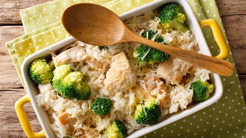 Broccoli and Rice Casserole