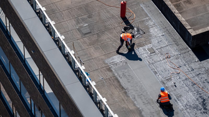 Flat Roofing for Commercial Buildings